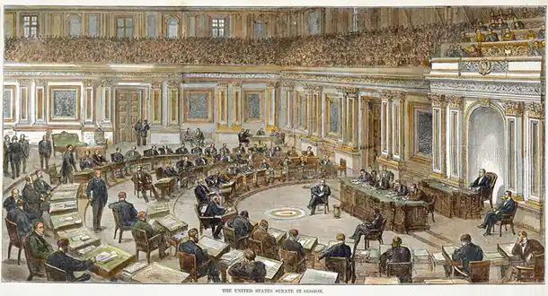US Senate in session